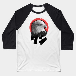 Washi - Eagle | Japanese Style Baseball T-Shirt